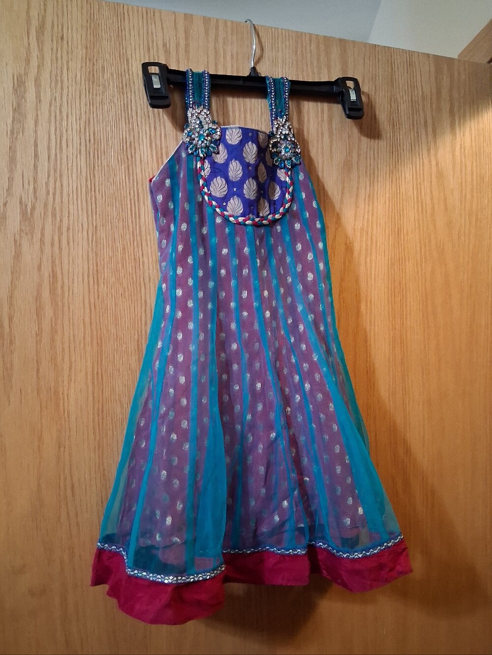 a ami collection" (size 24) traditional South Asian ethnic dress, Embellished